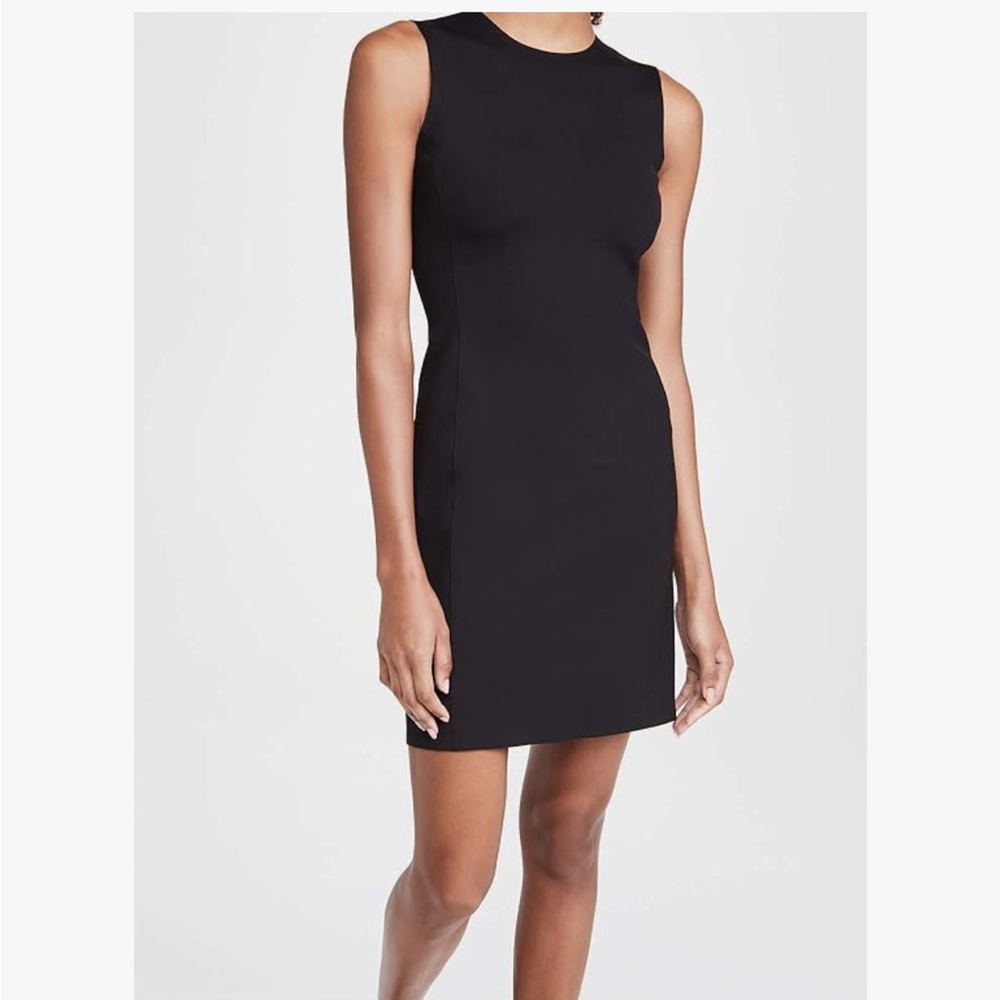 Theory Black Shift Dress - Picture 2 of 7